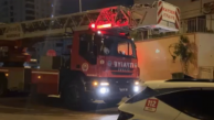 Kayseri'de 10 katlı binada yangın!
