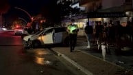 Kaza yaptı hurdaya dönen otomobilden inip kayıplara karıştı