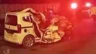 Mardin’de hafif ticari araç TIR’a çarptı: 6 yaralı