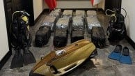 Mersin'de geminin su altı zulasından 350 kilogram kokain çıktı, 9 şüpheli yakalandı