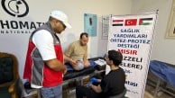 Sadakataşı Mısır’daki Gazzeli ailelere nakdi yardım ve protez ulaştırdı
