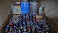 Sahte içki operasyonu: 960 litre içki ele geçirildi