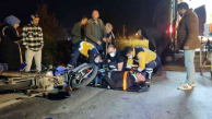 Sakarya'da otomobil ile motosiklet çarpıştı