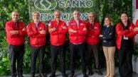 Selçuk Bayraktar ve Haluk Bayraktar'dan SANKO'ya ziyaret