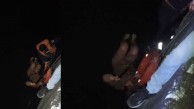 Seyhan Nehri'ne düşen kadını itfaiye ekipleri kurtardı