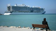 Sezonun ilk seferini yaptı Dev kruvaziyer tek seferde Kuşadası'na 4 bin turist getirdi