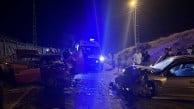 Sivas’ta iki otomobil çarpıştı! 6 kişi yaralandı