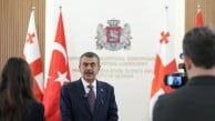 Tekin ve Mikanadze Tiflis'te eğitim iş birliği anlaşmasını imzaladı