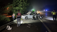 TIR'ın arızalanan otomobile çarpması sonucu 1 çocuk öldü, 3 kişi yaralandı