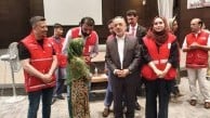 Türk Kızılay’ı İslamabad’da kurban hisse dağıtımına devam ediyor