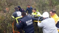 Uçurumun eşiğinden döndü! Bucak'ta korkunç kaza