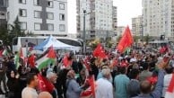 Uluslararası Filistin Konvoyu Gaziantep'te coşkuyla karşılandı