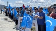 Urumçi katliamının yıl dönümüydü! STK’lar Çin Başkonsolosluğu önünde basın açıklaması yaptı