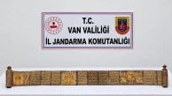 Van'da 310 santimetrelik, Tevrat olduğu değerlendirilen eser ele geçirildi