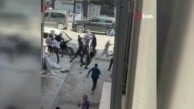 Van'da meydan savaşında iki aile taşlı sopalı biribirine girdi