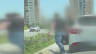 Verilen cezalara aldırmıyorlar! Trafikte önünü kesip saldırdı!