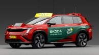 Yarışın ritmi değişiyor! Škoda’nın yeni "komuta aracı" Peaq Tour de France’ta