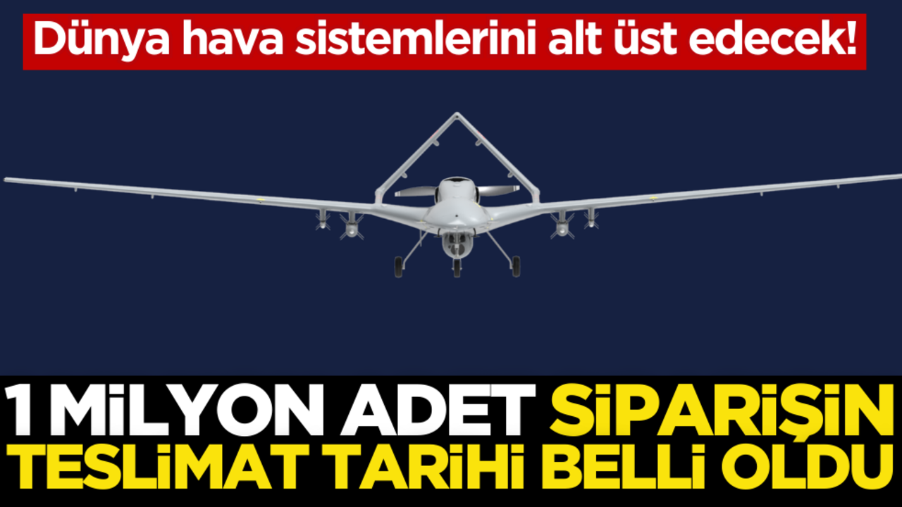 1 milyon adet hava aracı siparişinin teslimat tarihi belli oldu