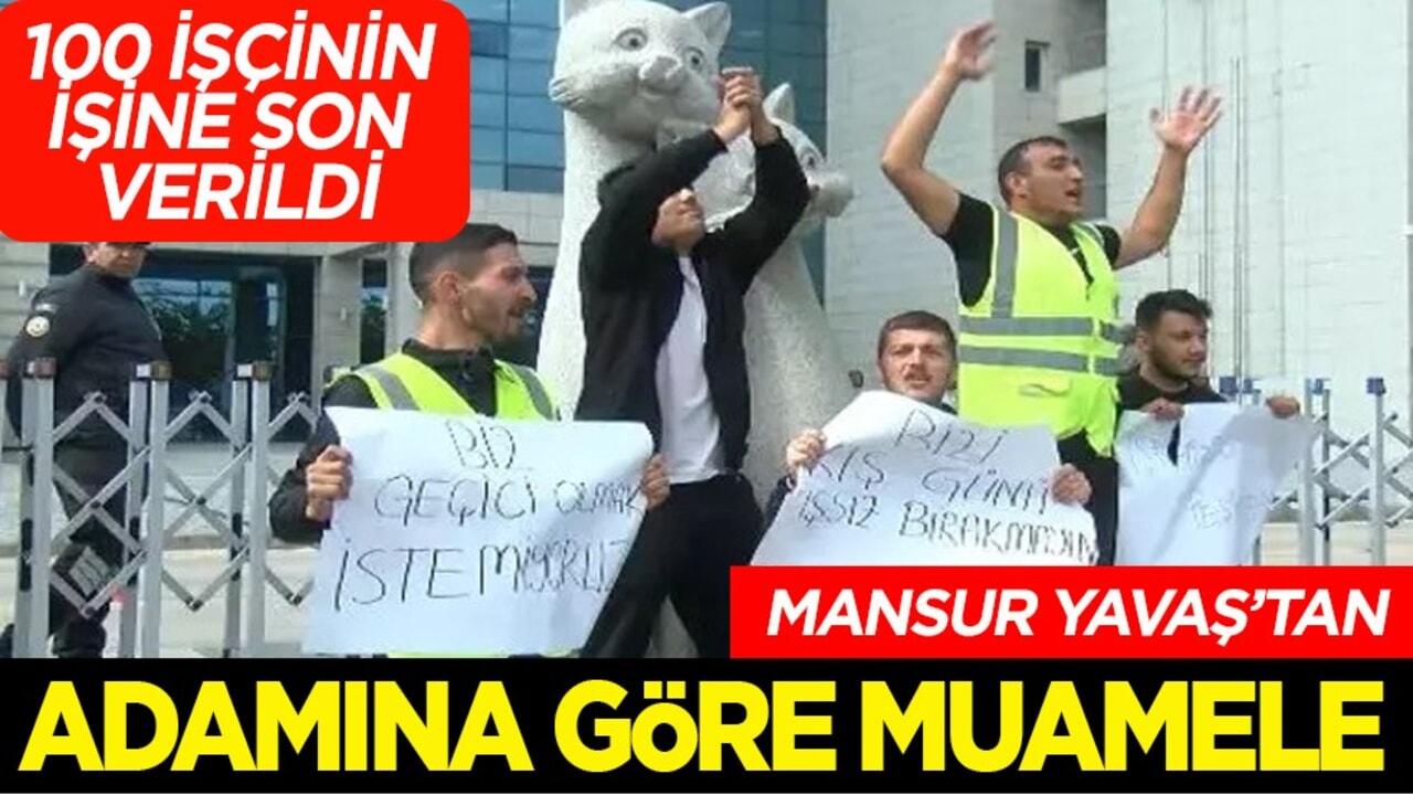 100 İşçinin işine son verildi! Mansur Yavaş’tan adamına göre muamele