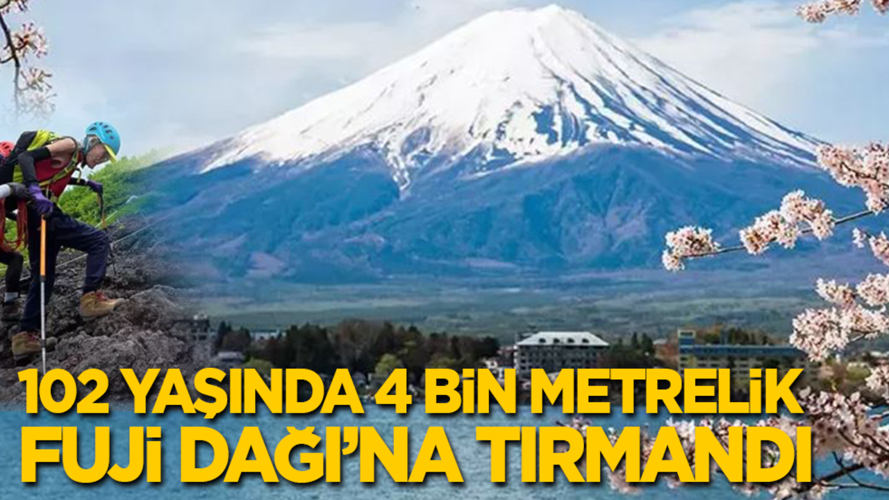 102 yaşında 4 bin metrelik dağa tırmandı
