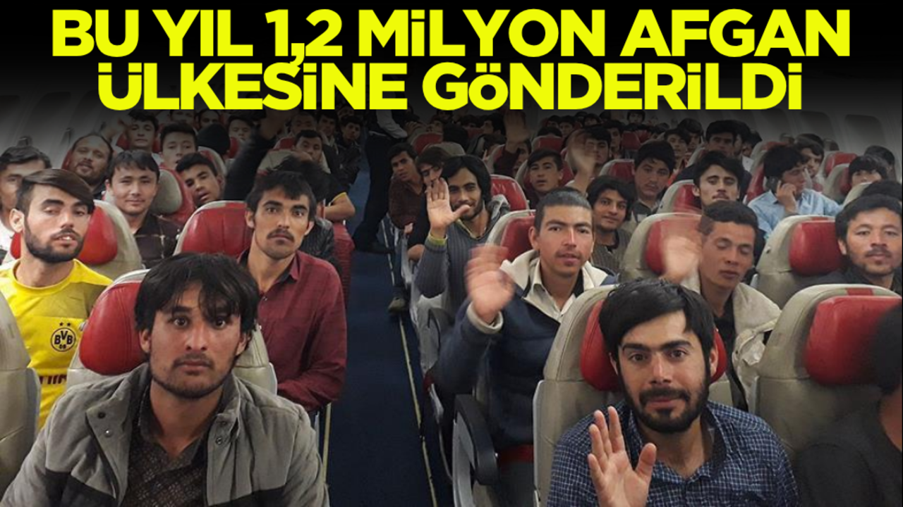 1,2 milyon Afgan göçmen ülkesine gönderildi