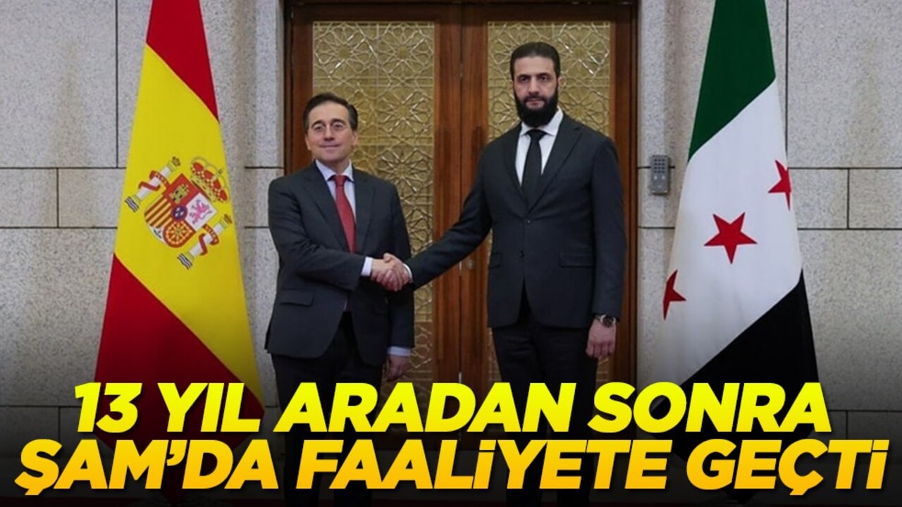 13 yıl aradan sonra Şam’da faaliyete geçti