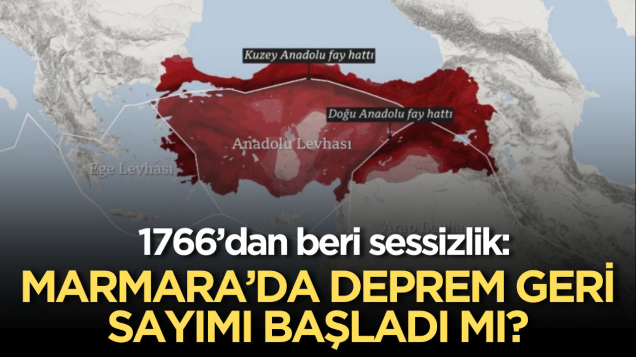 1766’dan beri sessizlik: Marmara’da deprem geri sayım başladı mı?