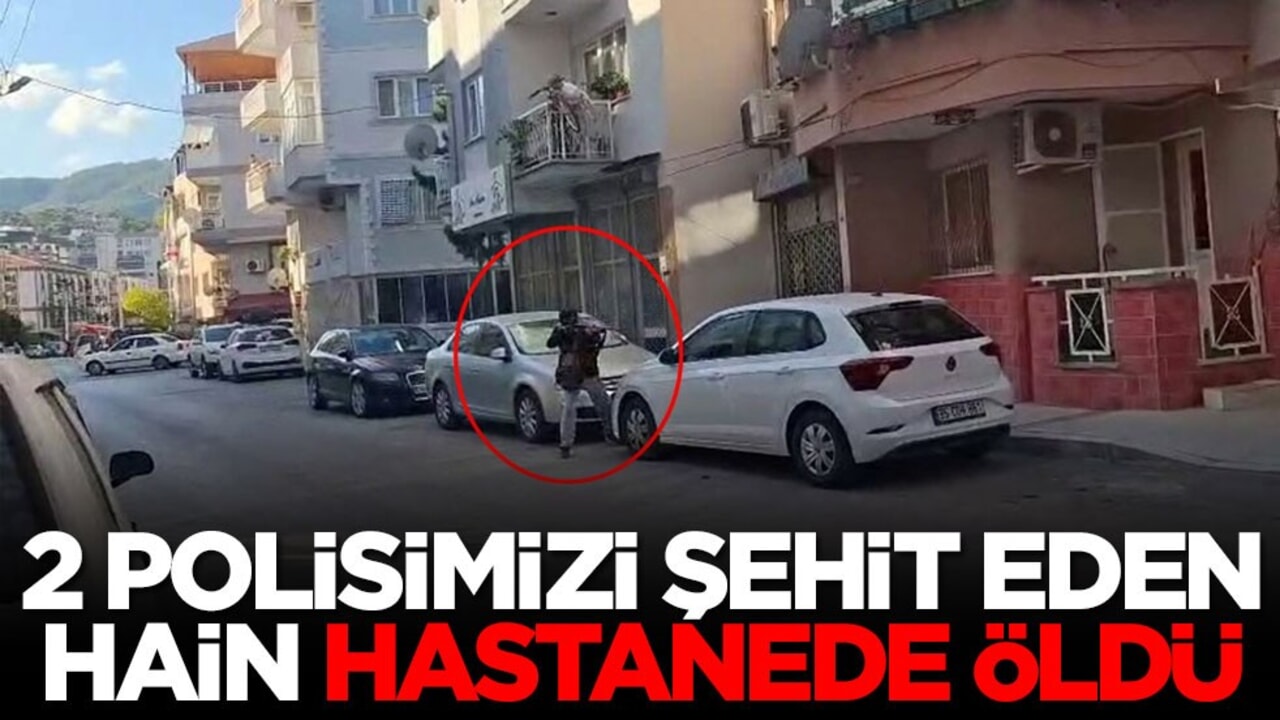 2 polisimizi şehit eden 16 yaşındaki hain hastanede öldü