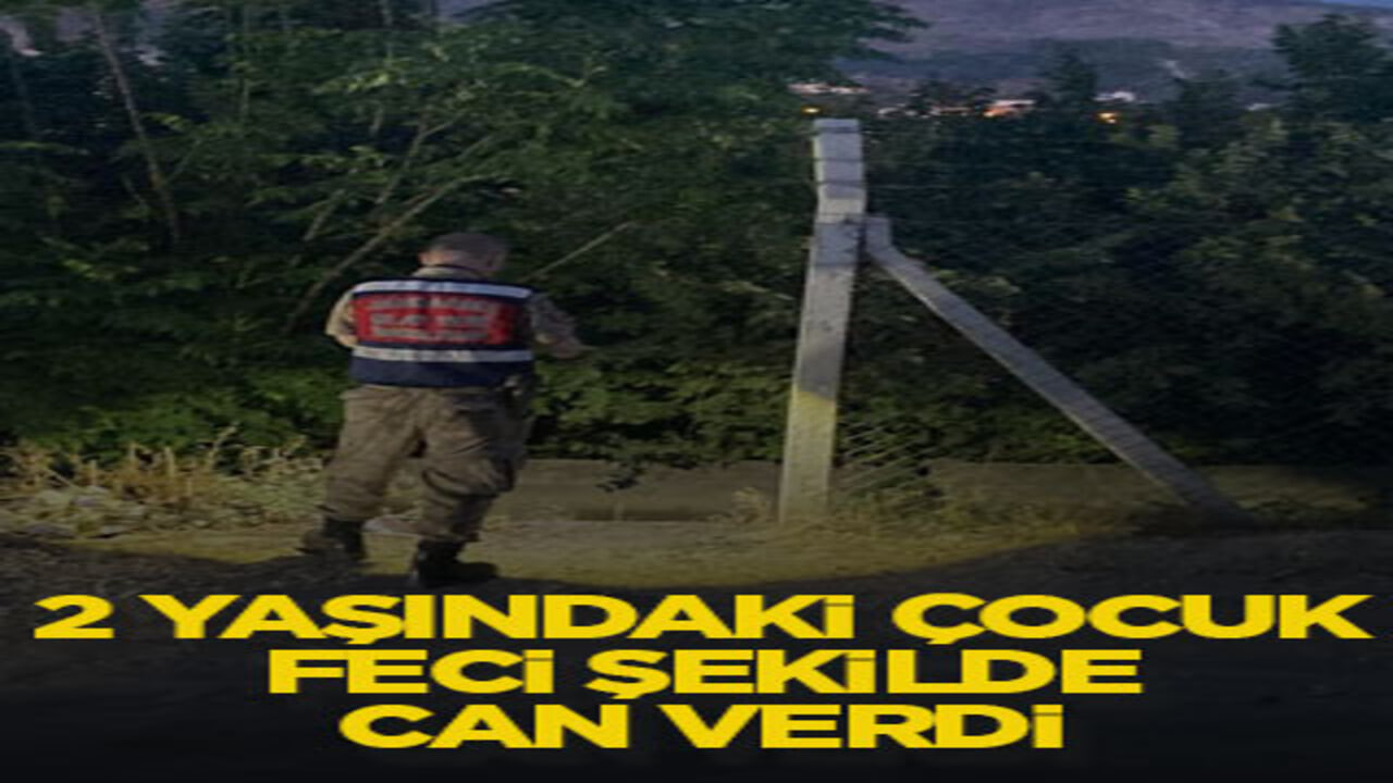 2 yaşındaki çocuk feci şekilde can verdi