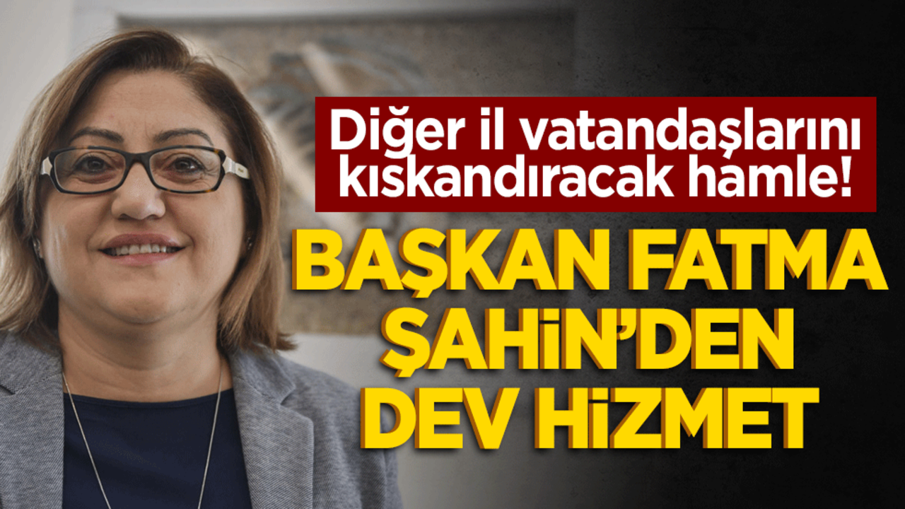 2025 Aile Yılı’nda örnek adımlar! Başkan Fatma Şahin'den ailelere dev hizmet