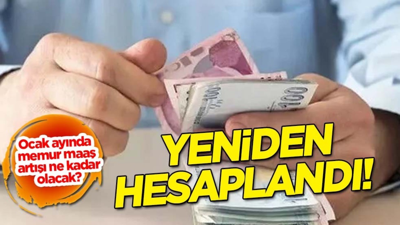 2025 memur ve emekli maaşı zammı: Memur maaş artışı bakın ne kadar olacak? Yeniden hesaplandı!