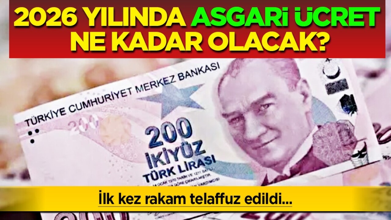 2026 yılında asgari ücret ne kadar olacak? İlk kez rakam telaffuz edildi: Şok eden detay ortaya çıktı…