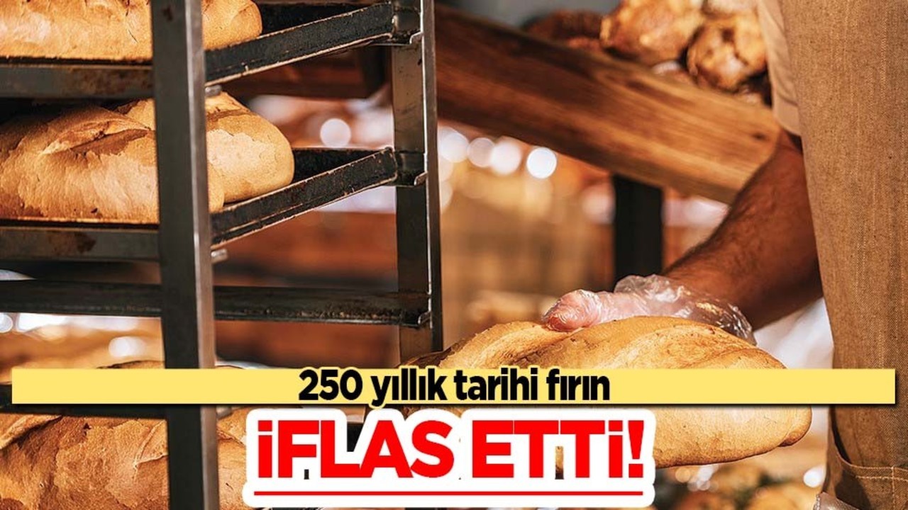 250 yıllık tarihi fırın iflas etti! Zorlu yarışı kaybetti, planı suya düştü: Resmen açıkladı! Buradan çıkış yok!