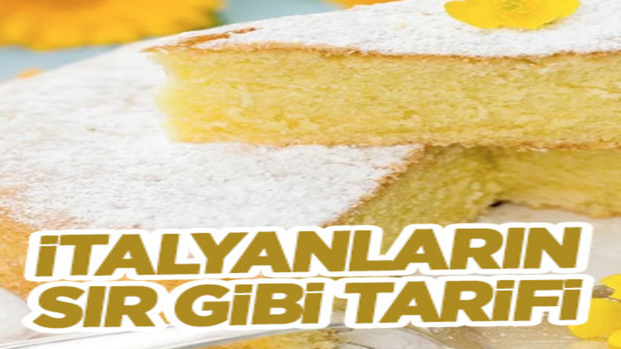 3 dakikada glutensiz İtalyanların limonlu kek tarifi: Mis kokulu 