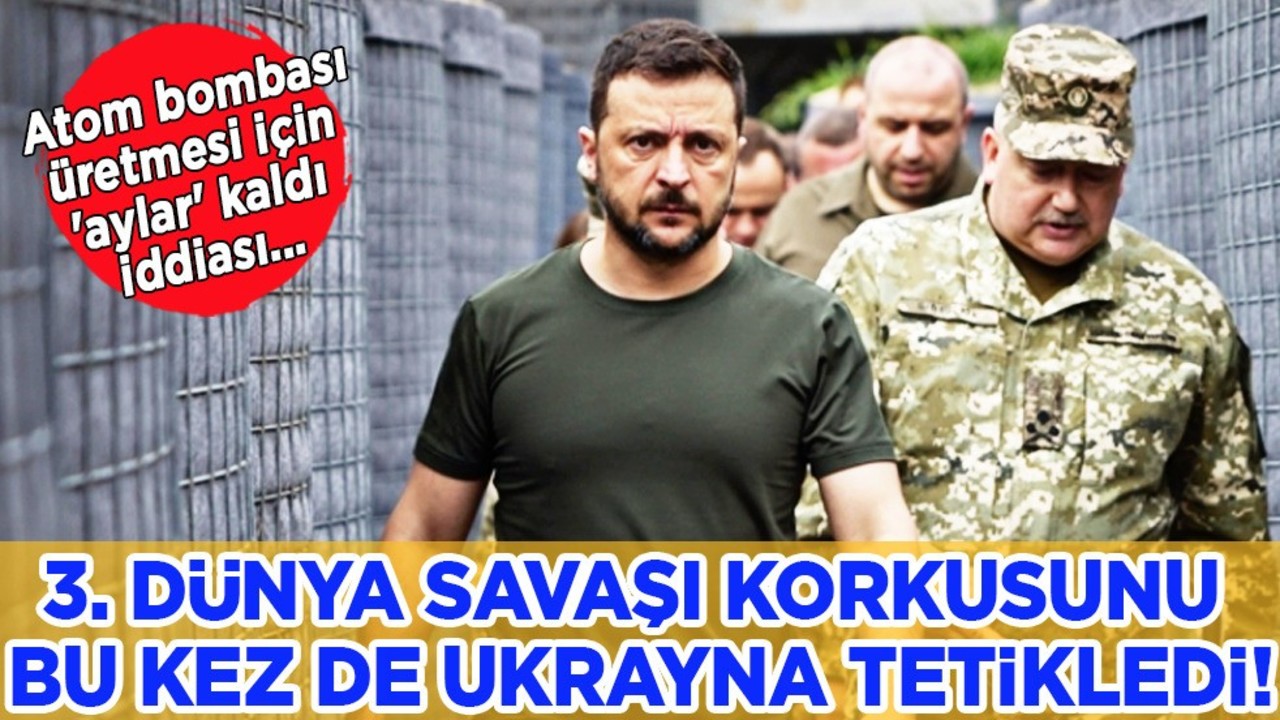 3. Dünya Savaşı korkusunu şimdi de Ukrayna tetikledi: Nükleer bomba yapabilir! NATO'dan kritik açıklama