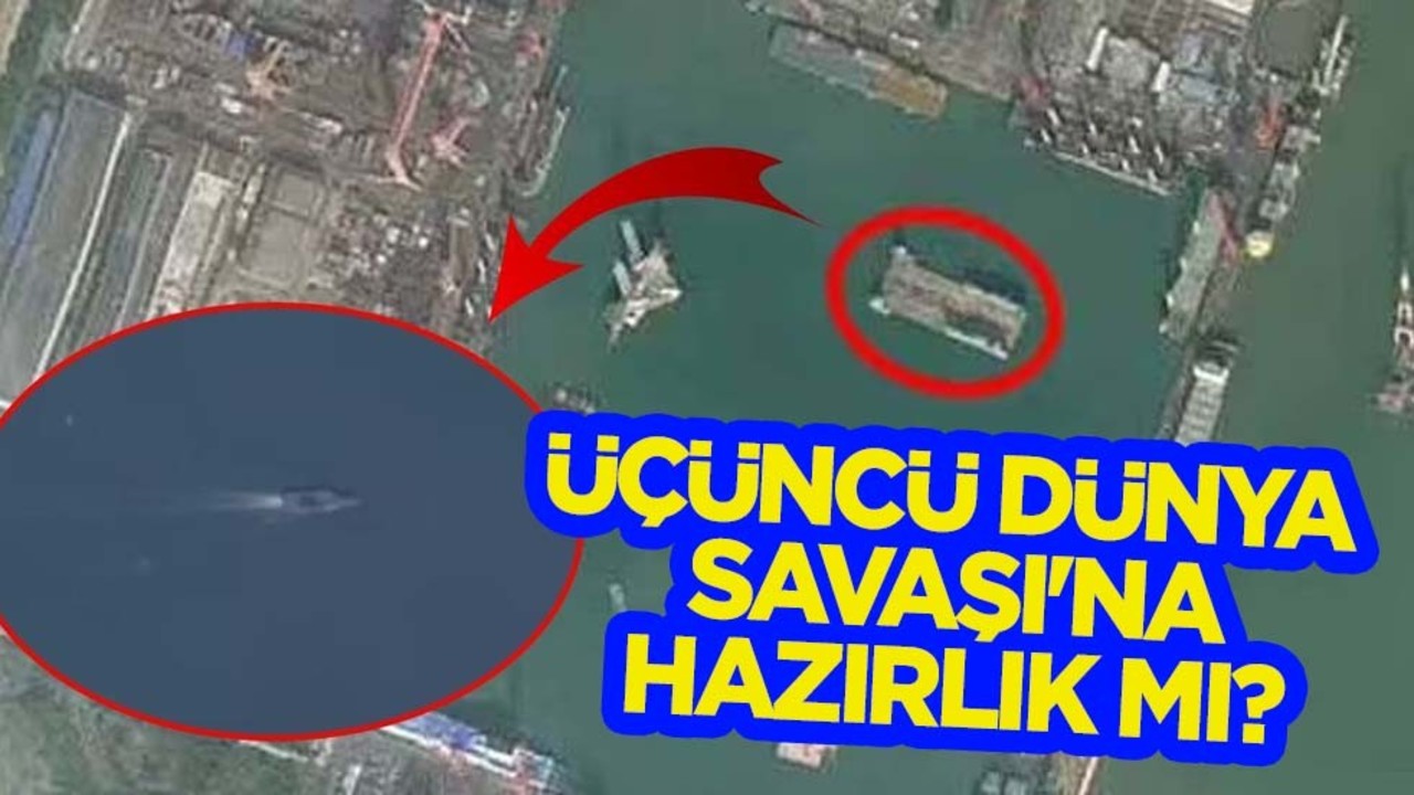 3. Dünya Savaşı! Orası gözlem altında: Uydu, kamerada gizemli gemiyi ifşa etti