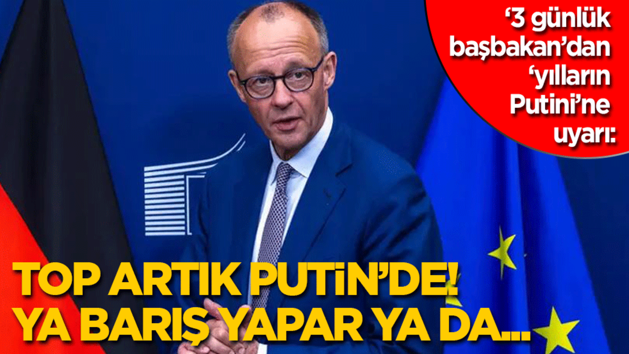 '3 günlük başbakan'dan 'yılların Putini’ne uyarı: Top artık sende! Ya barış yaparsın ya da...