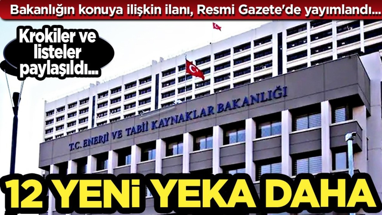 3 şehirde 12 yeni YEKA belirlendi! Türkiye'nin enerji üretimi için önemli adım: Büyük katkı sağlayacak