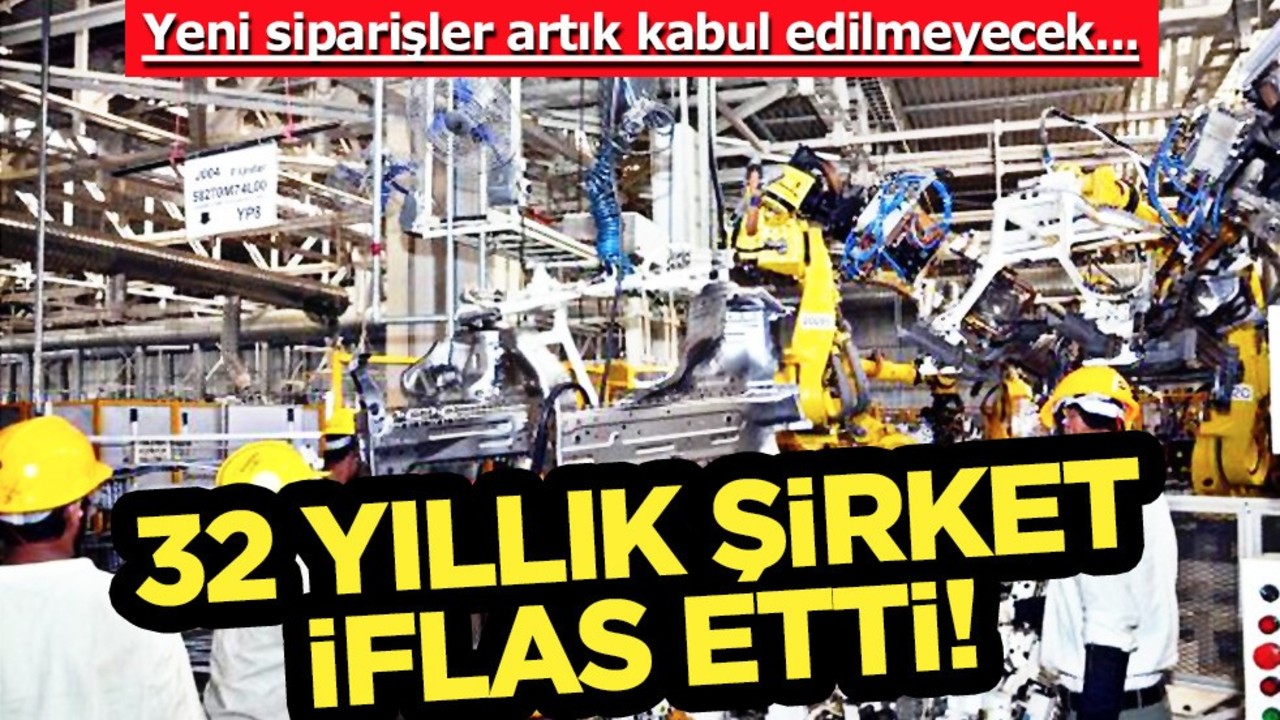 32 yıllık şirket iflas etti! Ünlü dev şirket akla gelen ilk markaydı: Başvuru süreci başladı!