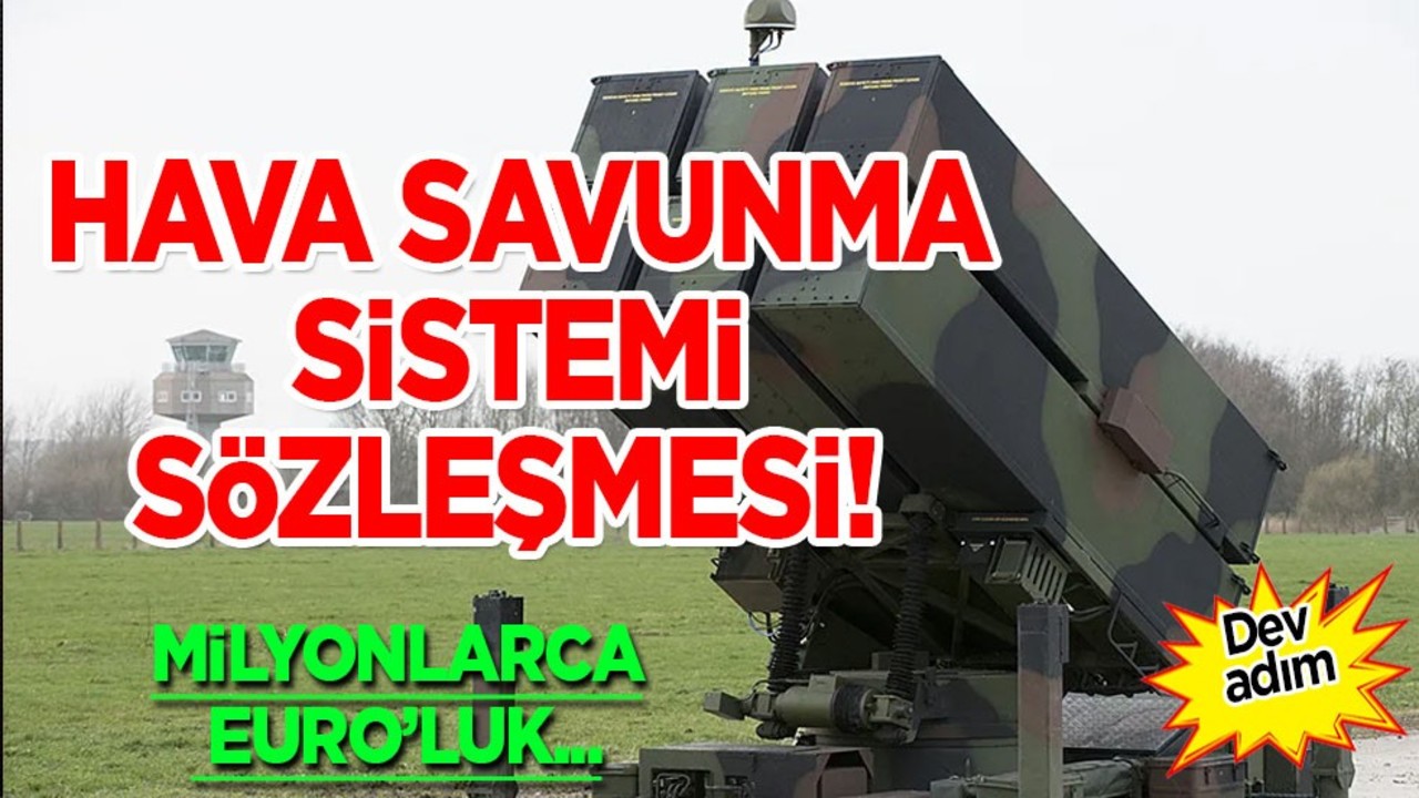 410 milyon Euro’luk hava savunma sistemi sözleşmesi! Bu sene hedef alındı: Füzelerini fırlatacak
