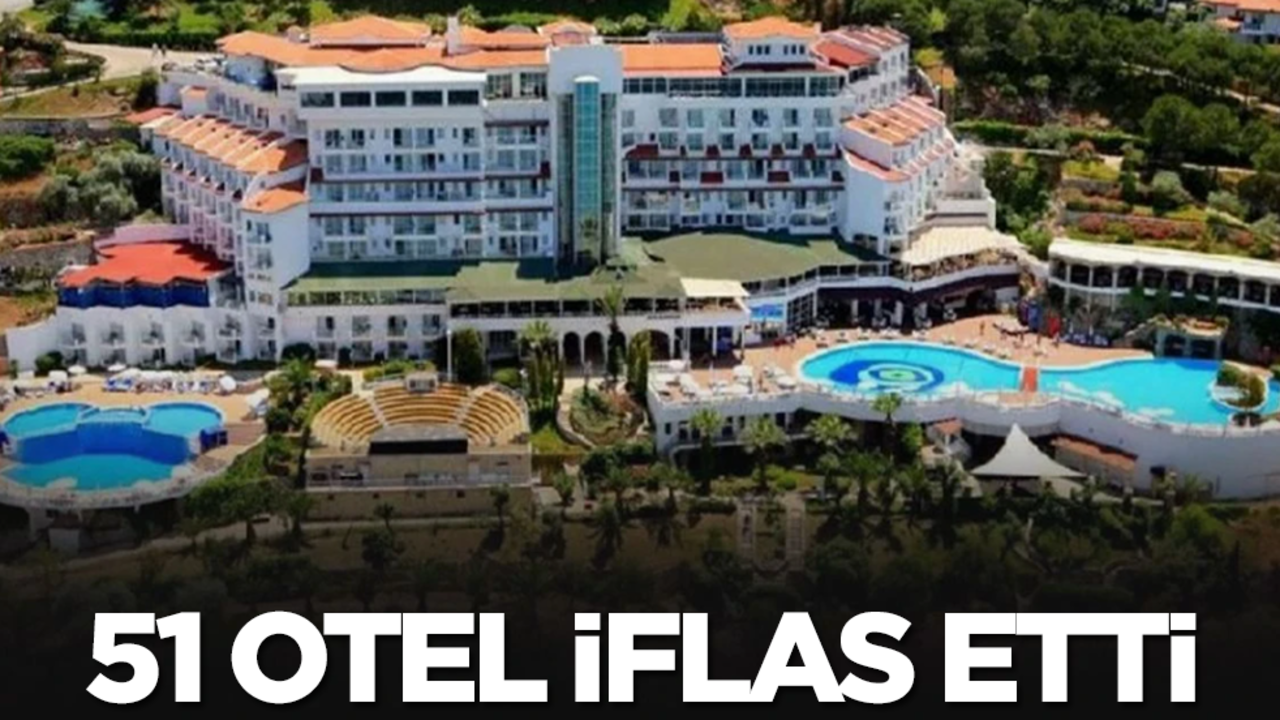 51 otel iflas etti! Önümüzdeki yaz faaliyet gösteremeyecekler
