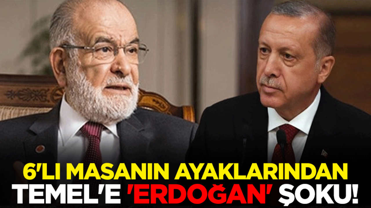 6'lı masanın ayağı Karamollaoğlu'na 'Erdoğan' şoku! Tazminat ödeyecek