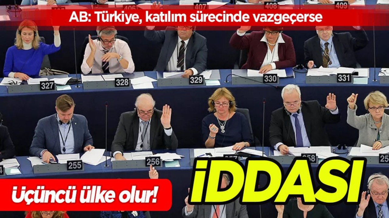 AB: Türkiye, katılım sürecinde vazgeçerse üçüncü ülke olur! O isim öne sürdü