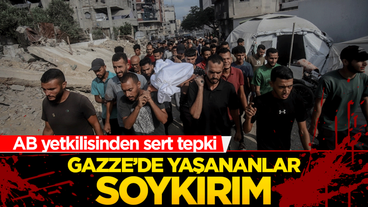 AB yetkilisinden sert tepki: Gazze’de yaşananlar soykırım