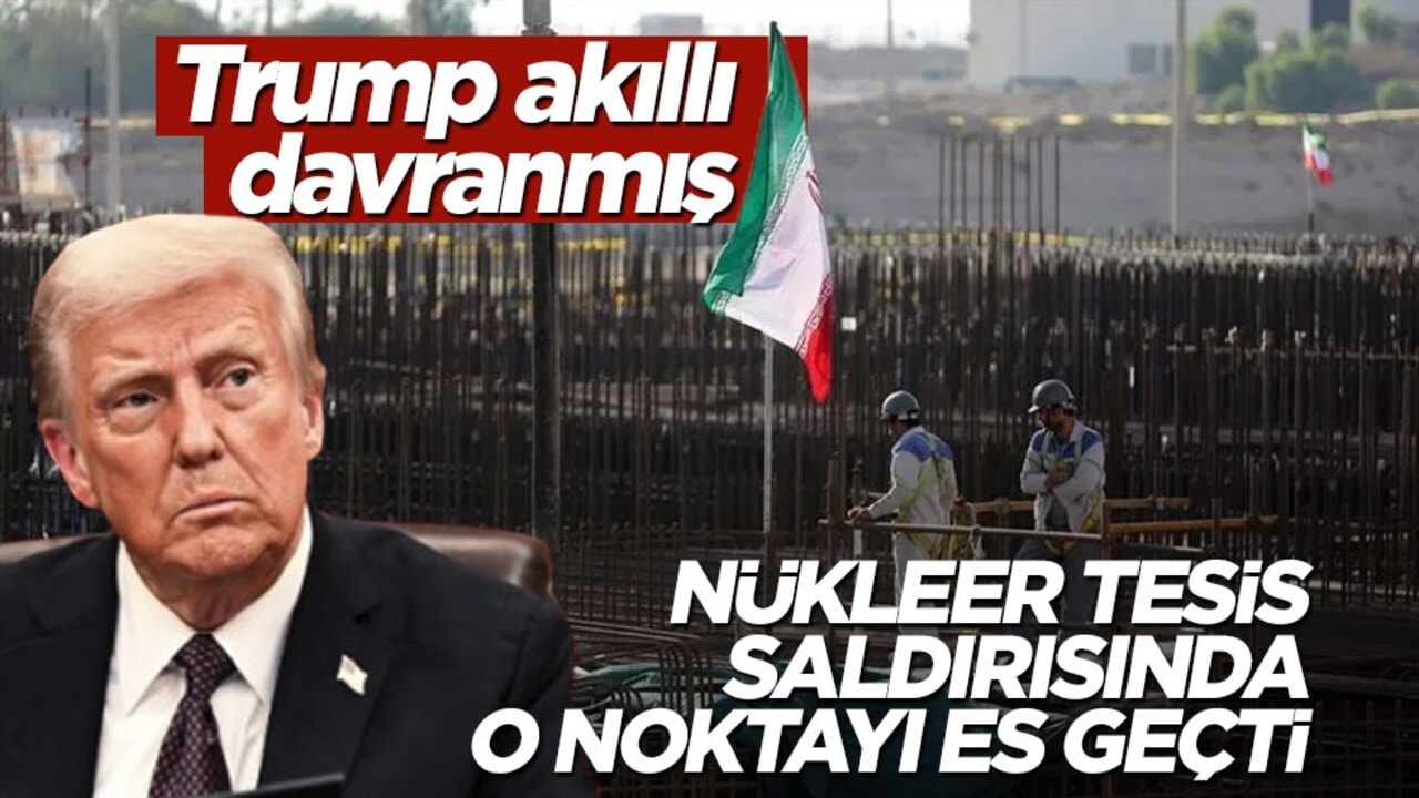 ABD akıllı davranmış: Nükleer tesis saldırısında orayı es geçtiler