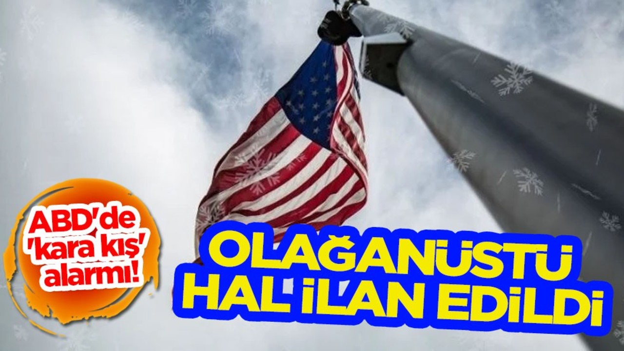 ABD alarm durumunda: 5 eyalette olağanüstü hal ilan edildi! Şiddetli fırtına uyarısı