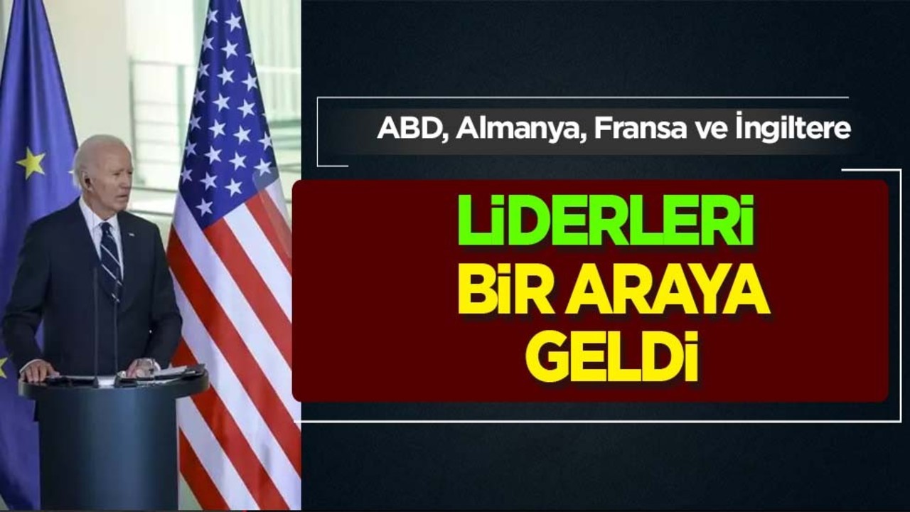 ABD, Almanya, Fransa ve İngiltere! Görüşmeyi değerlendiren 4 ülke: Füze kararı verdi! Flaş açıklama