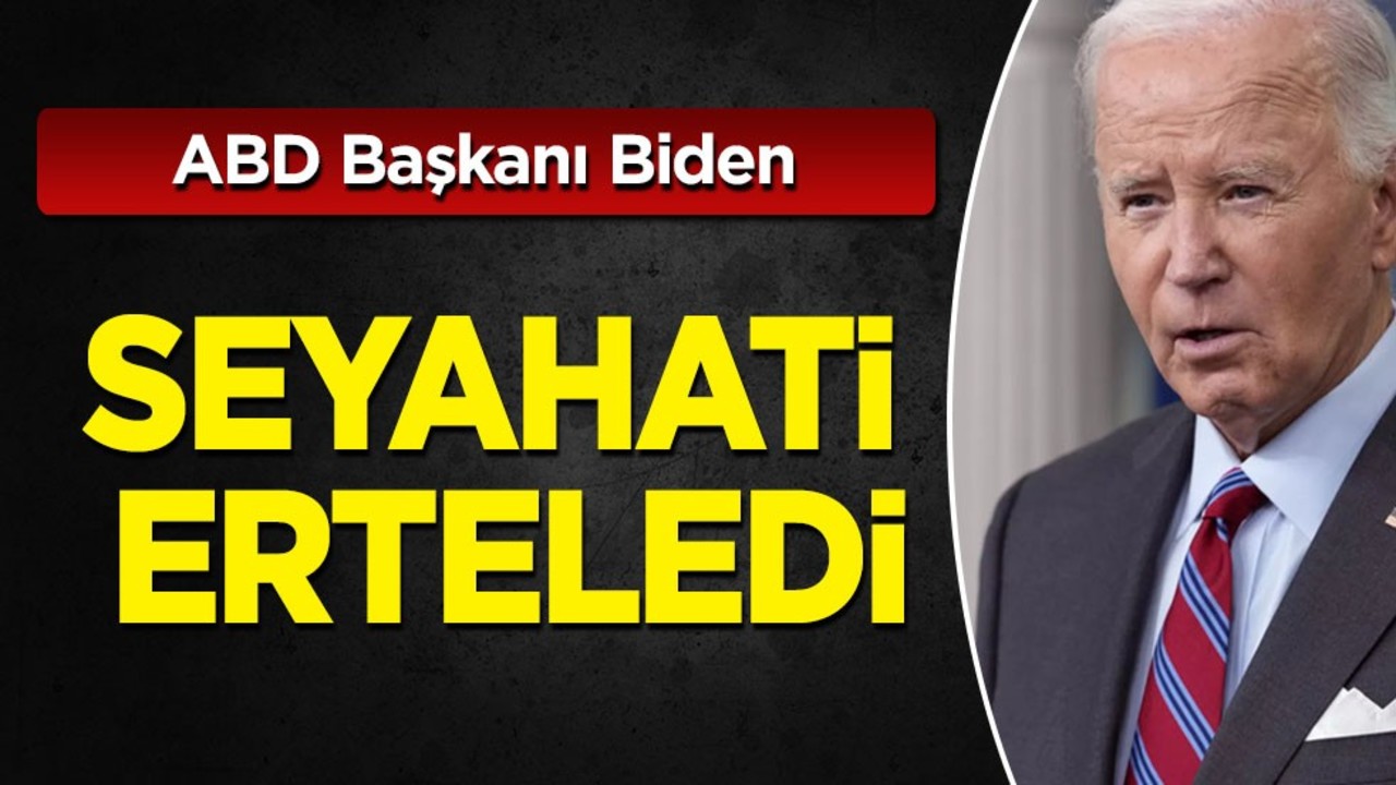 ABD Başkanı Biden'dan Milton kasırga uyarısı: Almanya ve Angola'ya seyahatlerini erteledi! Beklenmedik karar
