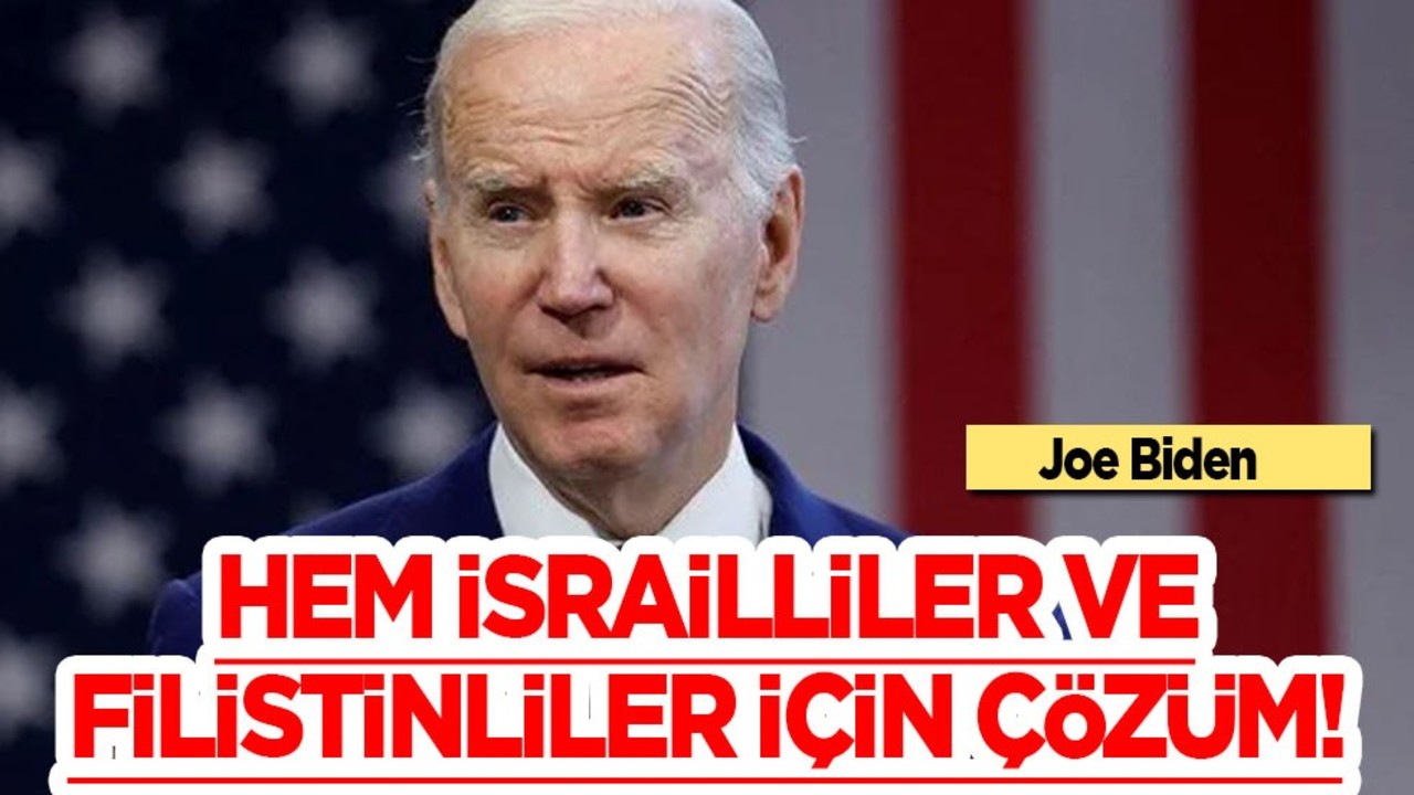 ABD Başkanı Joe Biden: Şehit Yahya Sinwar’ın ölümden sonra siyasi bir çözüm için fırsat var diye ilan etti!