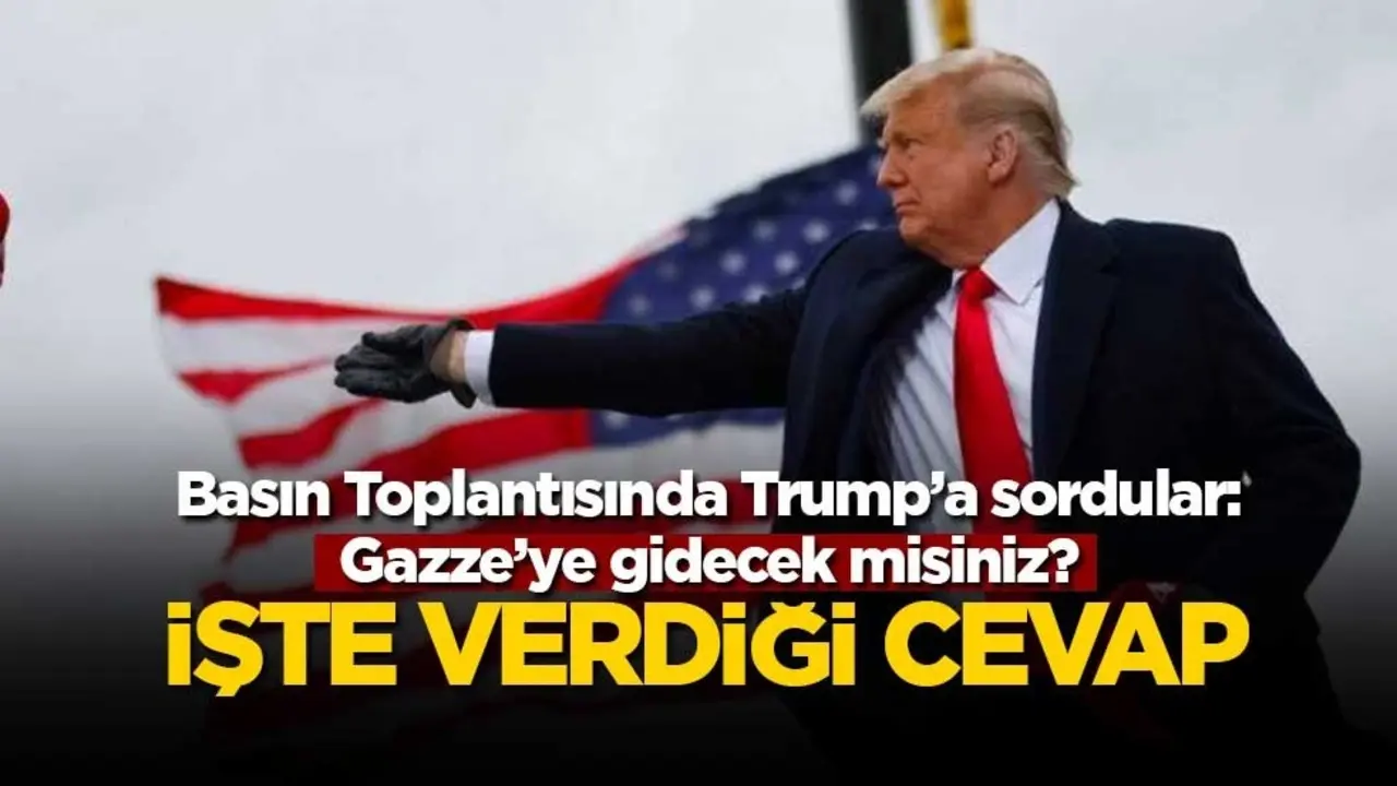 ABD Başkanı Trump: Gazze'ye gidebilirim